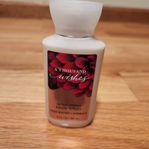 Bath and Body works A Thousand Wishes lotion